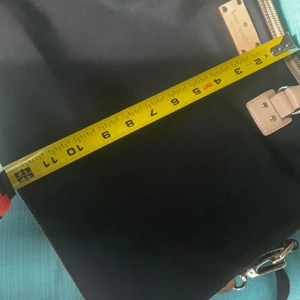 Kate spade nylon w leather trim laptop bag